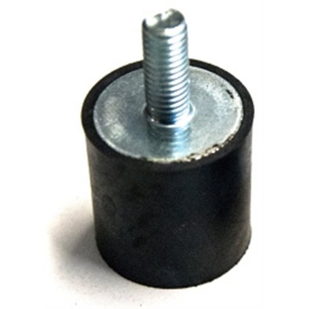 aanslagdemper 25x17mm, M6 buitendraad