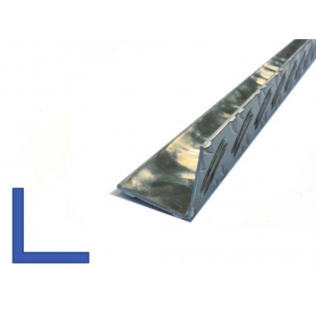 Aluminium L-profiel traanplaat 40 x 40