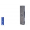 Strip aanlasplaat 150 x 50 x 6mm, 3x gat 9mm