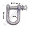 D-sluiting 12mm
