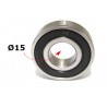 groefkogellager, 6202-2RS 15x35x11mm