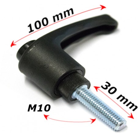 spangreep  mannelijk M10 x 30