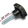 sterknop M12 x 30 mannelijk