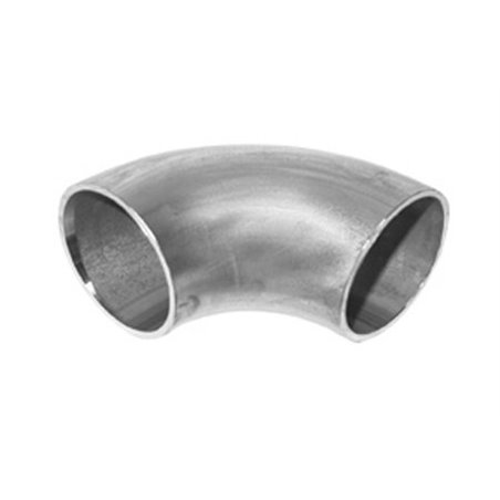 RVS  lasbocht 90 graden  33,7 x 2,6mm