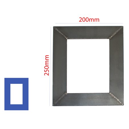 portaal strip liggend 250 x 200mm
