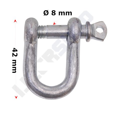 D-sluiting 8mm