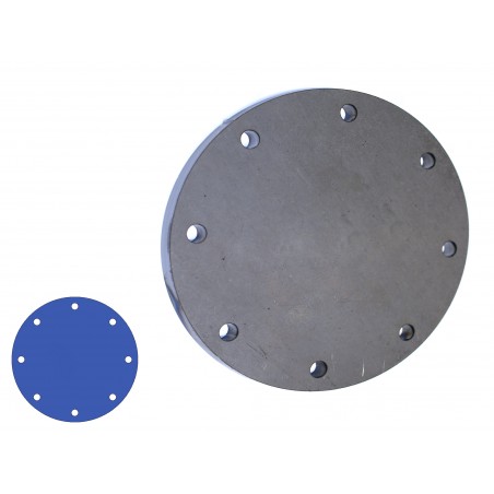 Rond aanlasplaat 150 x 6mm