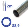 Verzinkte buis 88,9 x 3,25mm