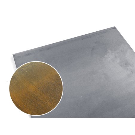 CorTen staal 500 x 1000 x 3mm