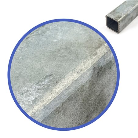 Verzinkte stalen  koker 50x50x3mm