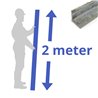 Verzinkte stalen  L-profiel 50 x 50 x 5mm