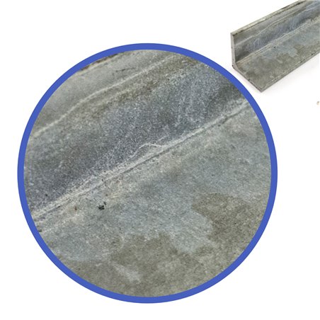 Verzinkte stalen  L-profiel 50 x 50 x 5mm