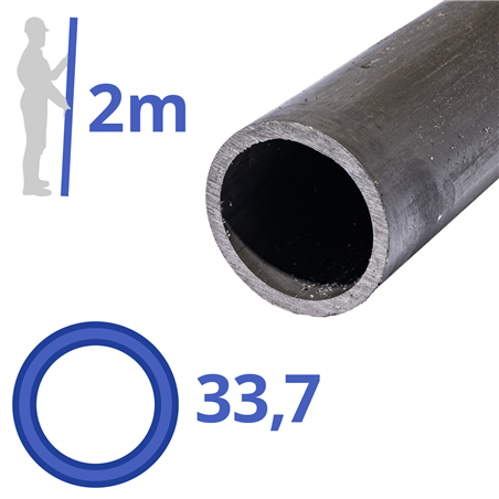 stalen buis (1") 33,7x2,65mm