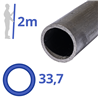 stalen buis (1") 33,7x2,65mm