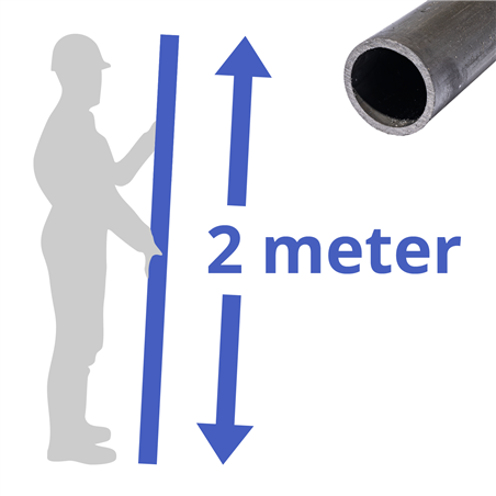 stalen buis (1") 33,7x2,65mm