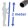 stalen buis (2") 60,3x2,9mm