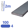 stalen strip 100x4mm