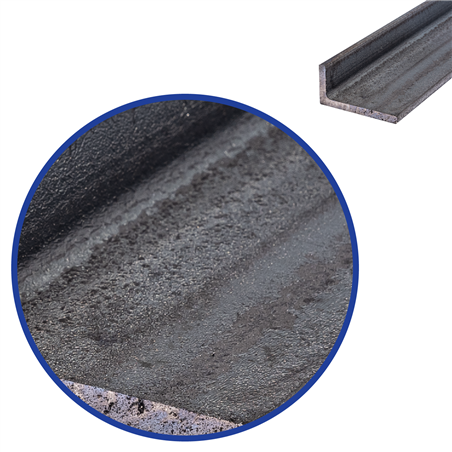 stalen L-profiel 60 x 40 x 5mm