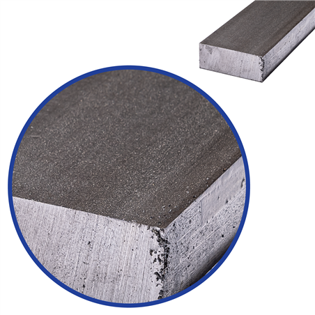 stalen plat 100 x 30mm, lengte 1000mm