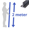 stalen T-profiel 30x30x4mm