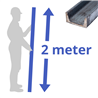 stalen UNP 25x50x25x5mm