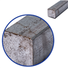 stalen massief vierkant 25x25mm