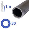 Stalen buis 30x5mm, 1000mm