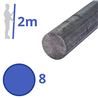 stalen massief wgw rond 8mm
