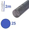 stalen massief wgw rond 25mm