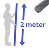 stalen massief wgw rond 25mm
