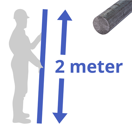 stalen massief wgw rond 14mm