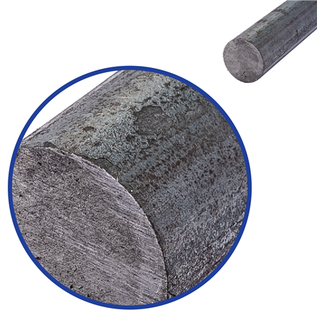 stalen massief wgw rond 25mm