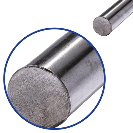 geharde as 12mm, lengte 1000mm