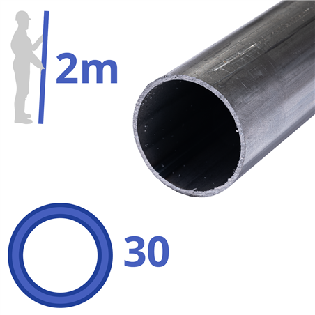 aluminium buis 30x2mm