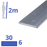 aluminium strip 30x6mm