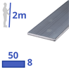 aluminium strip 50x8mm