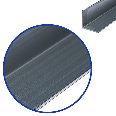 aluminium L-profiel 60x60x2mm
