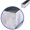 aluminium vierkant 25x25mm, lengte 1000mm