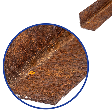 Corten L-profiel 40x40x2mm