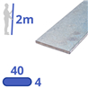 Verzinkte stalen  strip 40x4mm