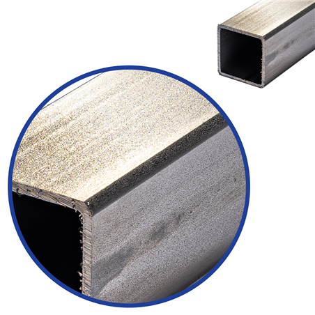rvs koker 10x10x1mm