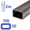 rvs koker 100x50x2mm