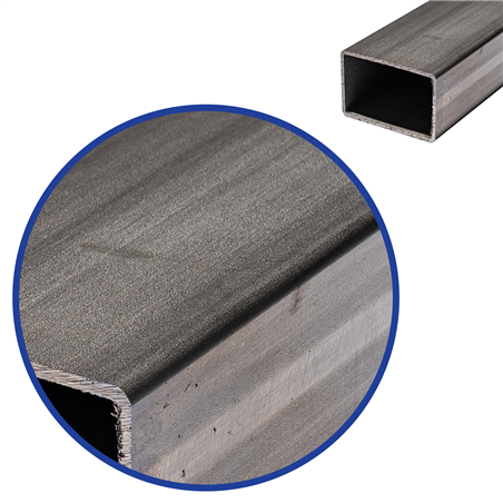 rvs koker 80x40x2mm