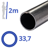 rvs buis 33,7x2mm