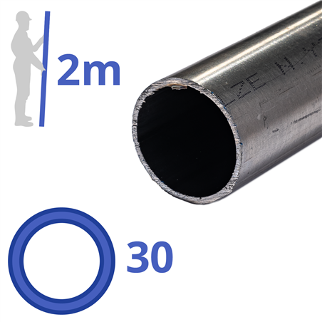 rvs buis 30x2mm