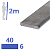 rvs strip 40x6mm