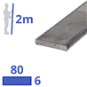 rvs strip 80x6mm