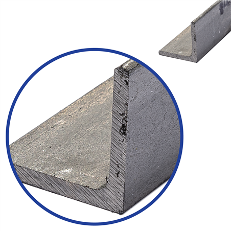 rvs L-profiel 25x25x3mm