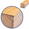 Vurenhout geschaafd 60x60 mm