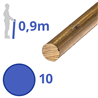 Messing rond 10mm
